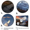 thumbnail image 3 of Designart "Surreal Portal Gateway to the Unknown IV" Landscapes Wall Art - Traditional Beige Surrealism Landscape Living Room Canvas Art, 3 of 4