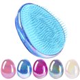 thumbnail image 2 of Detangler Comb Portable Egg Shape Detangling Hair Brush Massage Hair Comb, 2 of 8