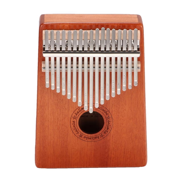 Piano De Dedo De Madera Portátil Pequeño Kalimba De 17 Teclas Yuarrent EL009561-00