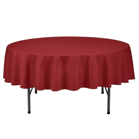 

LAMINET Premium Disposable Tablecovers - SET OF 2 - RED - 84 Diameter