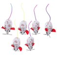 thumbnail image 2 of Soft Cat Toys Mice for Kittens Interactive Play Assorted Color 6Pcs, 2 of 5