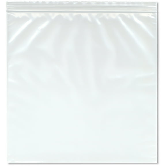 Plymor 11" x 11" (Pack of 100), 4 Mil Heavy Duty Zipper Reclosable Plastic Bags