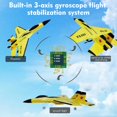 Dcenta Airplane 2.4GHz Plane Gliding SU35 Aircraft Model EPP Flight