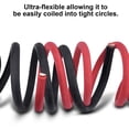 thumbnail image 3 of Cable de batería de soldadura iGreely 6 AWG 10 pies negro + 10 pies rojo, 3 of 8