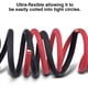 thumbnail image 3 of Cable de batería de soldadura iGreely 6 AWG 10 pies negro + 10 pies rojo, 3 of 8