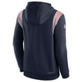 thumbnail image 3 of Men's Nike Navy New England Patriots Sideline Athletic Stack Performance Pullover Hoodie, 3 of 3