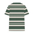 thumbnail image 3 of SHTXOZHI Women's Plus Size Short Sleeve T-Shirts V Neck Summer Tops Color Block Casual Tees, 3 of 5