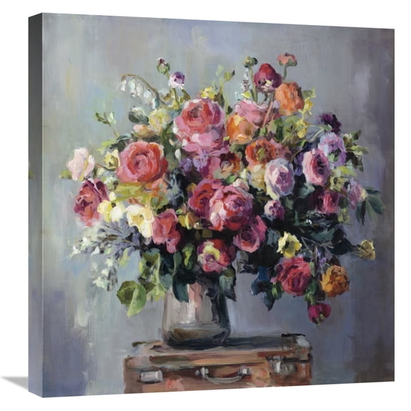 Global Gallery's 'Abundant Bouquet' By Marilyn Hageman Stretched Canvas Wall Art