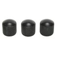 thumbnail image 1 of Mosiee 3 Pcs Metal Volume Tone Control Electric Guitar Dome Volume Knobs Black Musical Instruments Electric Guitar Replacement Parts, 1 of 9