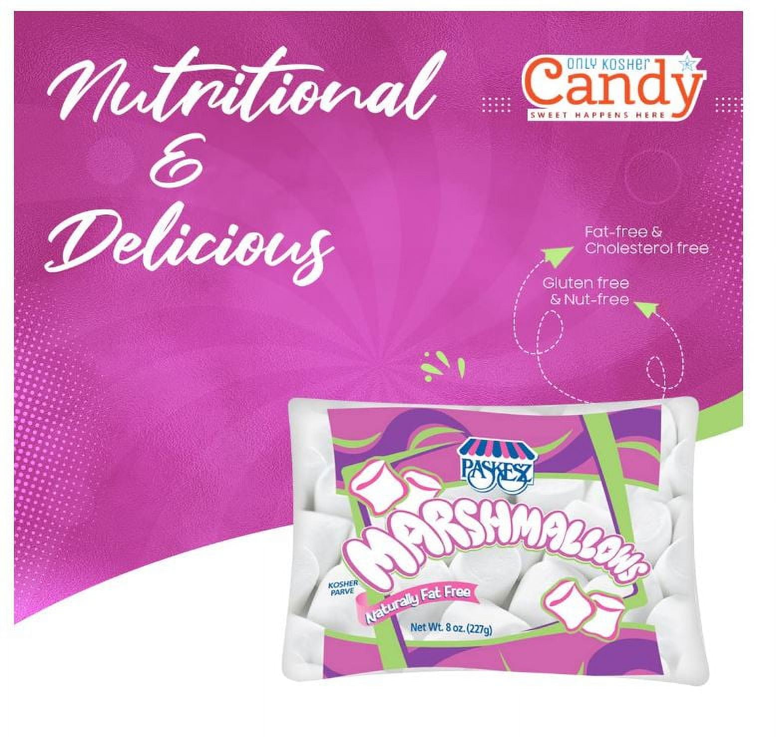 (2 pack) Paskesz Marshmallows, 8oz