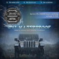 thumbnail image 4 of LED Headlight 7inch Round LED Pods Light Bar High/Low Beam DRL H4 Work Light for Truck SUV ATV ,Whit, 4 of 5