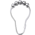 thumbnail image 4 of 12 piezas de ganchos para cortina de ducha, anillos de cortina de ducha de acero inoxidable para cortina de ducha con sistema deslizante, 4 of 7
