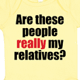 thumbnail image 4 of Inktastic Really My Relatives? Boys or Girls Baby Bodysuit, 4 of 5