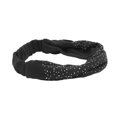 thumbnail image 3 of Unique Bargains 1 Pc Headband Wide Lace Design Hairband for Women Black, 3 of 5