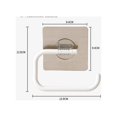 thumbnail image 2 of Soporte para baño Toallero montado en la pared Succión no perforada Portarrollos de papel montado en la pared Portarrollos de papel montado en la pared Toallero de papel higiénico W, 2 of 5