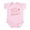 Petal Pink, variant on CafePress - Kids Future Dancer Infant Bodysuit - Baby Light Bodysuit, Size Newborn - 24 Months