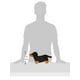 thumbnail image 3 of Peluche Aurora® Adorable Flopsie™ Sausage Too™ Brown, 3 of 5