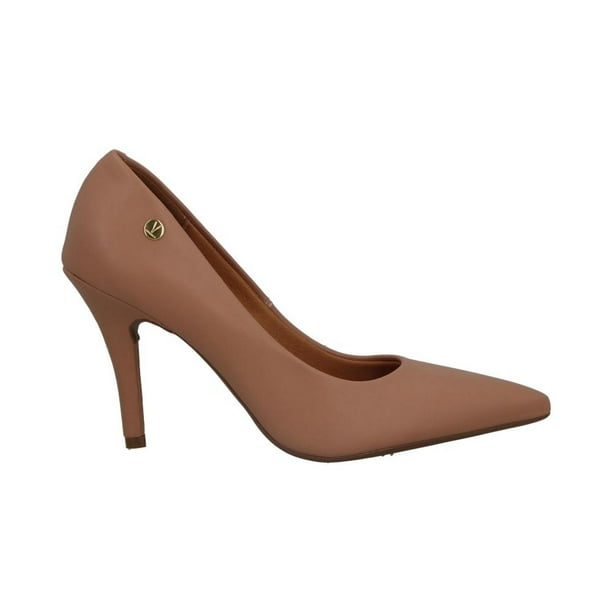 Zapatillas Vizzano Mujer Formales Mate Tacones Cómodas Beige Talla 23