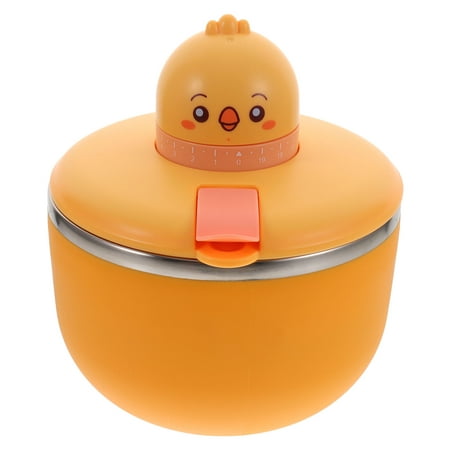 

FRCOLOR Convenient Food Bowl School Ramen Bowl Household Lunch Eat Bowl with Timer(1200ml)