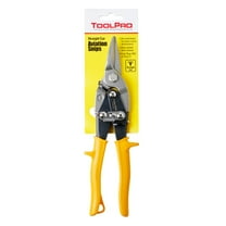 ToolPro Straight Cut Aviation Snips with Yellow Grips