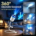 thumbnail image 5 of Hd Smart Dynamic 5D Holographic Night Light Projector,Plug And Play Hd Star Projector,Usb Star Projector Night Light Plug-Free Romantic Lamp For Bedroom Ceiling. (12 Projection Films), 5 of 10