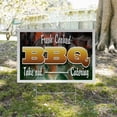 thumbnail image 5 of Fresh Cooked BBQ Take Out Catering Yard Sign 5 Pack of 18 Inch x 24 Inch Single Sided Weatherproof Heavy-Duty Plastic with Stake | Delicious Meals, Party Events, Reliable Service | Made, 5 of 7