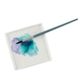 thumbnail image 3 of Creative Mark English Glazed Porcelain Palette , Sturdy Construction with 20 Deep Paint Wells for Color Mixing, Palette for Watercolor, Gouache & Oil Paints for Artists, Professionals, Students, 3 of 7