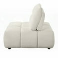 thumbnail image 3 of Beige Linen Modular Sectional with Chaise and Ottoman Modular, 3 of 11