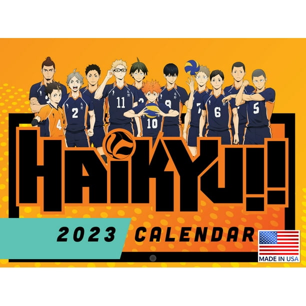Haikyuu Calendar 2023 Monthly Wall Hanging Calendar Japanese Anime Stuff Manga Haikyu Merch Anime Series Large Planner 24 Months - Full 2023 Write On Grid Plus Bonus 2024 Preview Chart - Made In USA Haikyuu Calendar 2023 Monthly Wall Hanging Calendar Japanese Anime Stuff Manga Haikyu Merch Anime Series Large Planner 24 Months - Full 2023 Write On Grid Plus Bonus 2024 Preview Chart - Made In USA