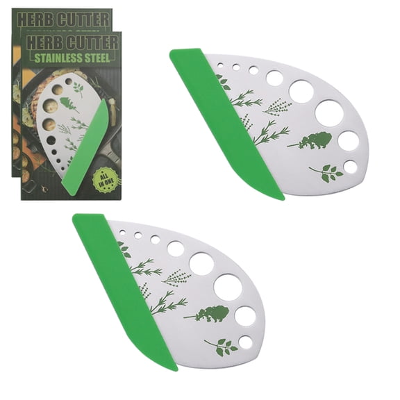 Leaf And Stem Stripping Tool, Herb Cutter Stripper, Leaf Herb Stripper 9 Holes, Leaf Remover for Herbs, Leaf Herb Stripper, Stainless Steel Kitchen Herb Stripper Tool