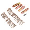 thumbnail image 1 of Fence Wire Fasteners, Carbon Steel Cat Claw Fence Fasteners  For Various Fence, 1 of 8