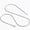 Silver-1mm, variant on 925 Sterling Silver 1/2/3mm Snake Chain Lobster Clasp Necklace Fashion Jewelry Gift for Men Women