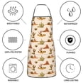 thumbnail image 6 of Fuzoiu Tropical Desert Print Kitchen Cooking Aprons,Kitchen Cooking BBQ Aprons,Chef Apron with 2 Pockets for Men Women,Art Aprons for Painting Pottery Ceramics, 6 of 7