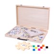 thumbnail image 3 of Rustik Deluxe Mexican Train Game - Wood Case, 3 of 3