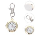 thumbnail image 4 of 1 Piece Fashion Simple Metal Pocket Watch Made of Stainless Steel and Glass Decorative Timepiece for Daily Use and Gifting, 4 of 10