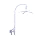thumbnail image 1 of Brazo móvil para cuna, soporte para cama con campana para cuna de bebé, soporte para móvil de 66 cm, juguetes de decoración con caja de música, con cruz Sunnimix Titular de campana de cama, 1 of 8