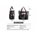 thumbnail image 3 of Bolsa De Viaje Xtellar color negro Grandes Plegable Para Playa Y Compra, 3 of 4