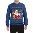 thumbnail image 2 of Wild Bobby Buon Natale, Italian Santa Claus, Funny, Italian American Humor Sweater | Holiday Unisex Crewneck Sweatshirt, 2 of 5