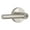 Satin Nickel, variant on Miseno MLK1012SN Elkton Round Rod Single Cylinder Keyed Entry Door Lever Set - Nickel