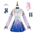 thumbnail image 2 of Disfraz de Cosplay del 7 de marzo, vestido, peluca, cabello rosa, uniforme de carnaval, disfraces de Halloween de Anime, trajes de personajes para mujer, 2 of 5
