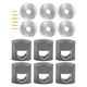 thumbnail image 4 of Ganchos de Techo Modernos CUTICAT 6 Piezas para Cables Organizador de Cables Colgante Negro, 4 of 8