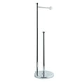 thumbnail image 4 of SunnyPoint Free Standing Bathroom Toilet Paper Holder Stand with Reserve (Chrome; FreeStand), 4 of 4