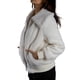 thumbnail image 3 of Jess por Meiko Chaquetas de Mujer de Manga Larga con Cuello Oversized, Bolsillos Frontales, Chaqueta Bomber de Felpa con Cierre, XS Blanca, 3 of 6
