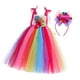 thumbnail image 3 of Vestido de para Niñas, Vestido de Tul, Vestido Colorido Sin Mangas, Vestido de Princesa para Actuación, Festival, Halloween 110 Fernando vestido de piruleta, 3 of 8