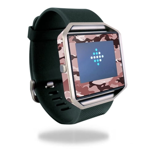 Skin Decal Wrap Compatible With Fitbit Blaze Sticker Design Brown Camo