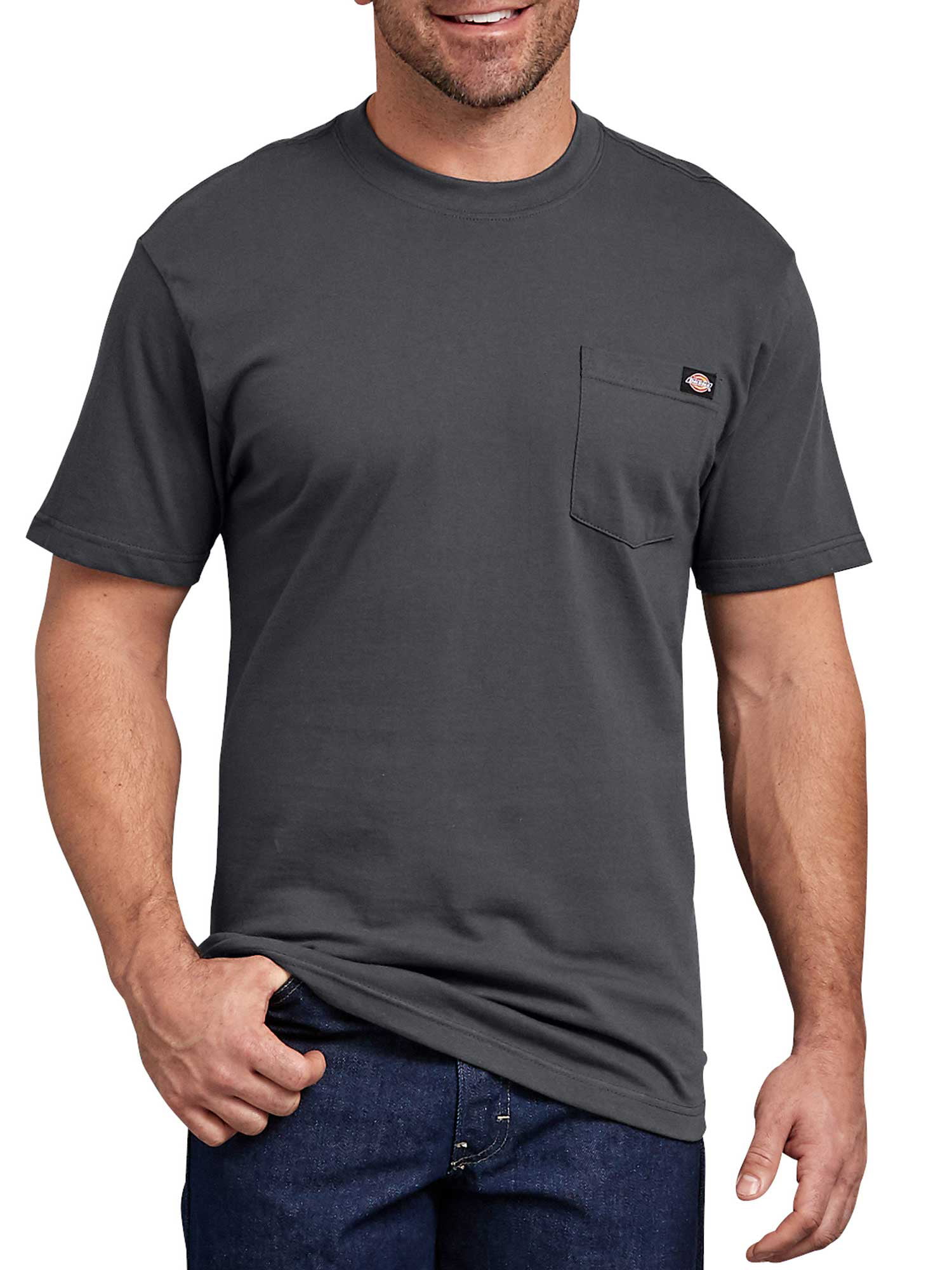 Dickies - Mens and Big Mens Classic Short Sleeve Pocket T-Shirts (2 ...