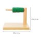 thumbnail image 2 of 1 juego de columna de madera para niños, juguetes de aprendizaje temprano, juguetes cognitivos de color verde, 2 of 6