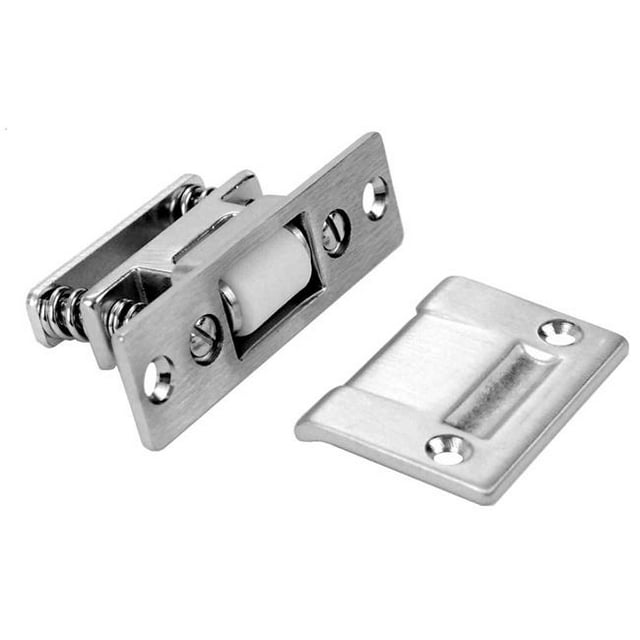 Don-Jo Fabrication 1700-626 Chrome Brossé Serrure à Rouleau de Porte Commerciale