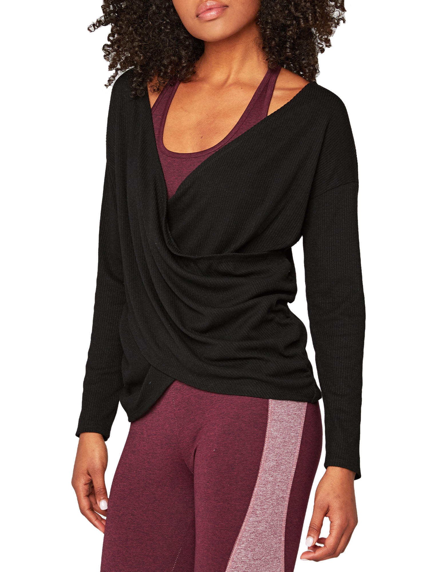 Threads 4 Thought Womens Athleisure Meridian Wrap Top