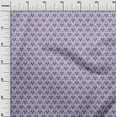 thumbnail image 3 of oneOone Georgette Viscose Violet Fabric Asian Block Print Tile Diy Clothing Quilting Fabric Print Fabric By Yard 42 Inch Wide, 3 of 4